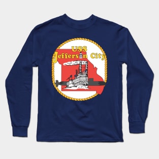 USS Jefferson City (SSN-759) wo Txt Long Sleeve T-Shirt